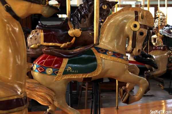 Carousel Horse named Rhett