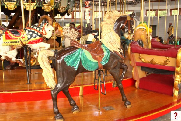 Carousel Brown Horse