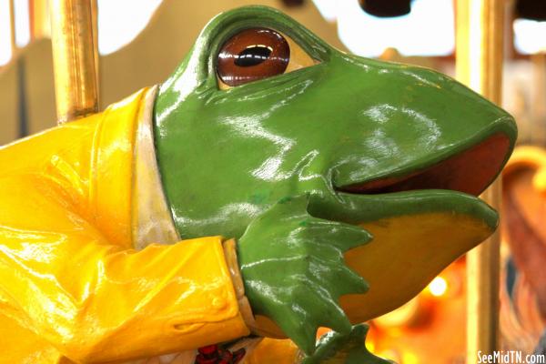 Carousel Frog Detail