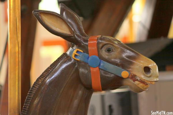 Carousel Donkey Detail