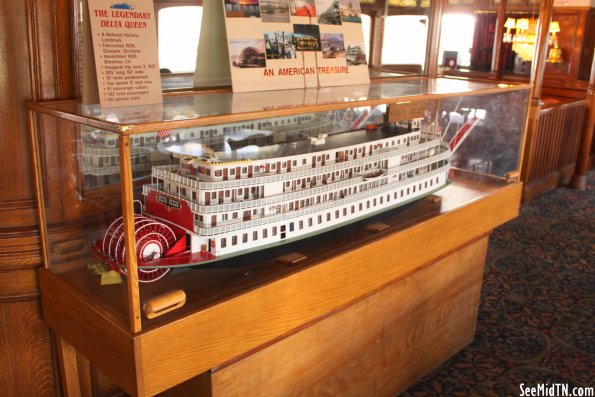 Delta Queen Replica in Lobby