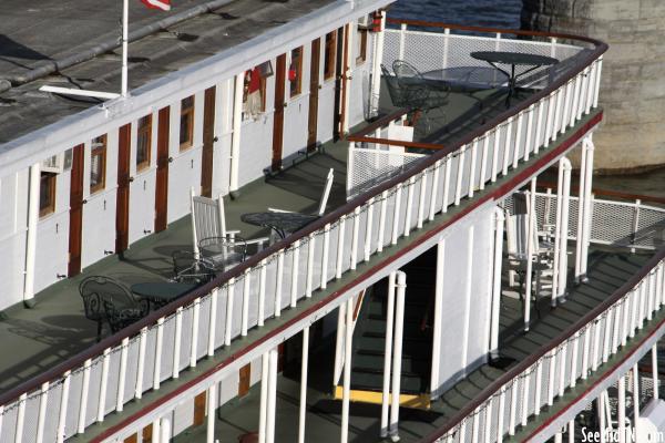 Delta Queen side deck