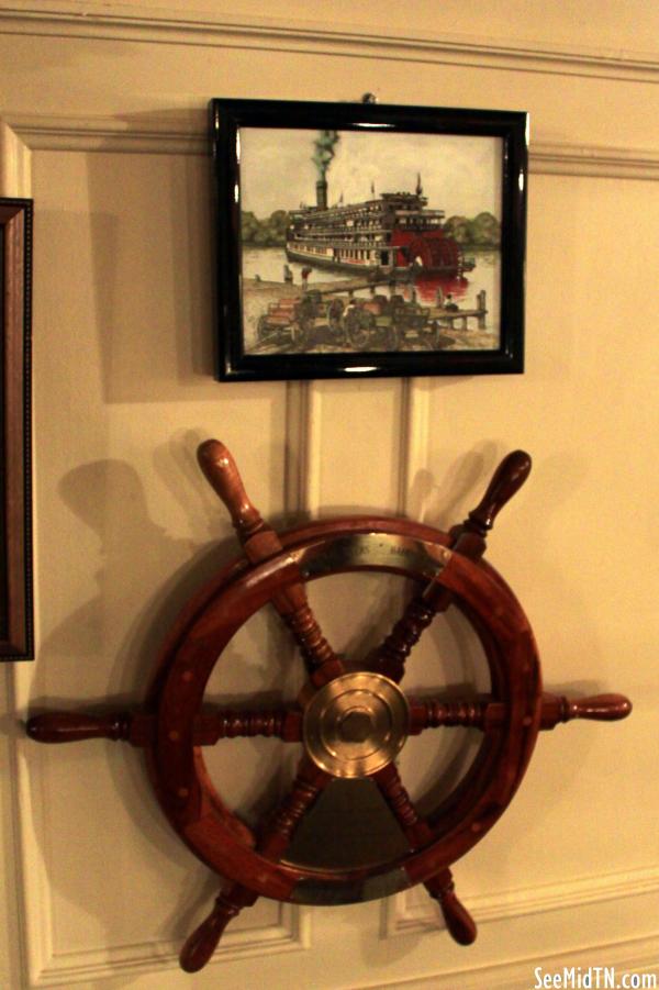 Delta Queen Captain's Wheel