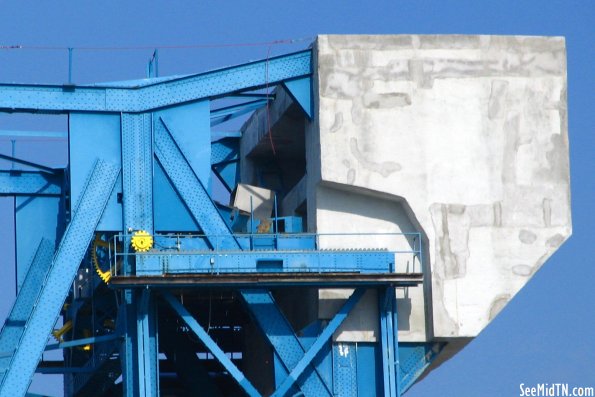 Market Street Bridge counterweight