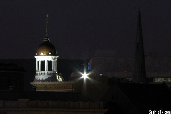 Dome Building Dome at Night