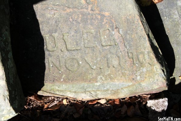 Sunset Rock 1905 name carved into rock