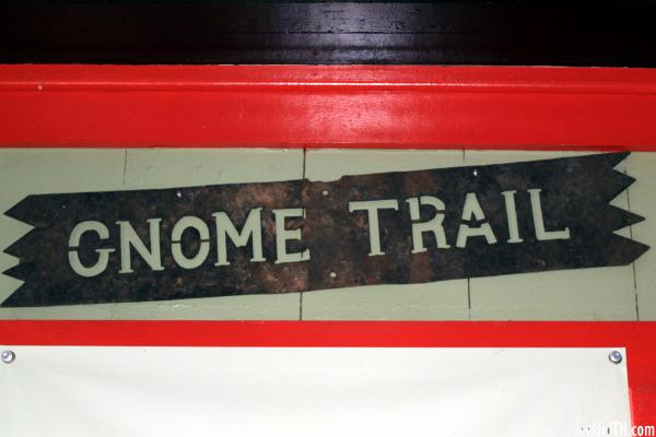 Gnome Trail sign