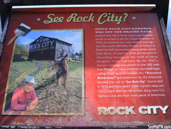 Marker: See Rock City?