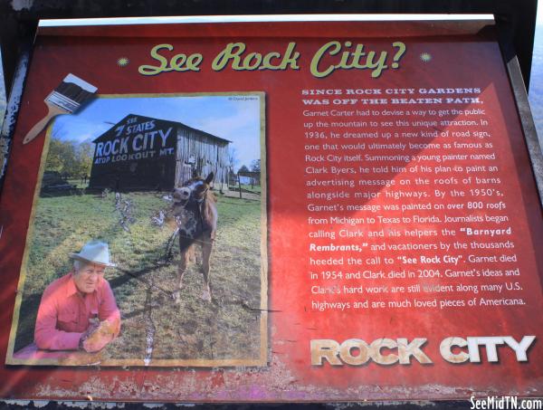 Marker: See Rock City?