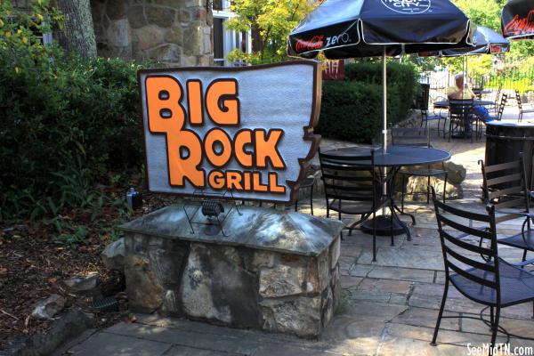 Big Rock Grill sign