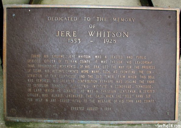 Putnam: Jere Whitson