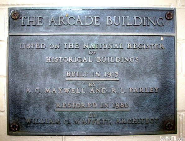 Putnam: Arcade Building