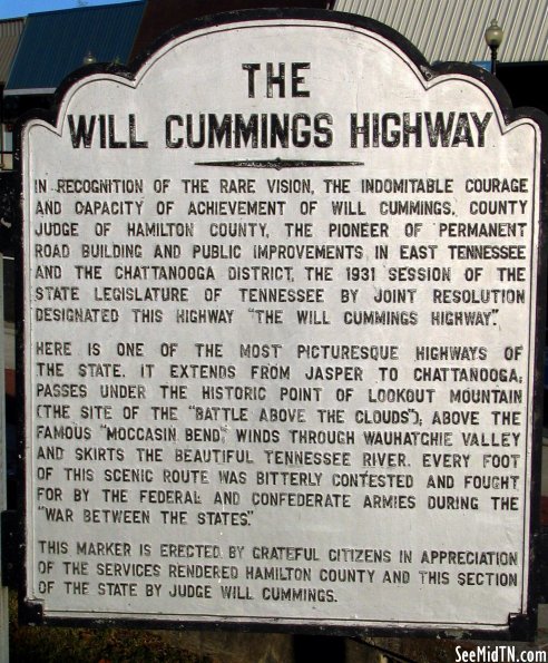 Marion: Will Cummings Highway