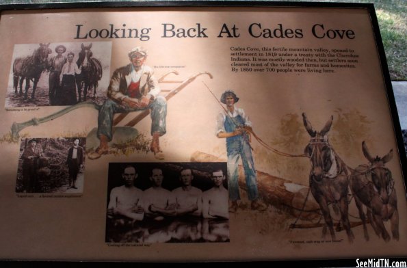 Blount: Looking Back at Cades Cove