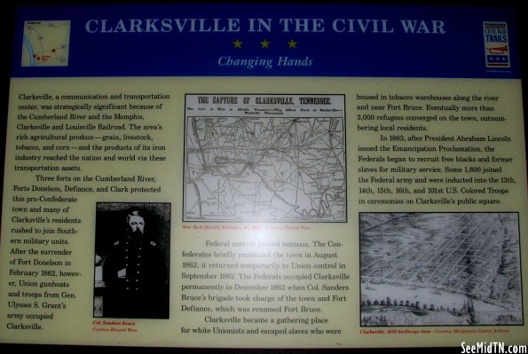 Clarksville in the Civil War