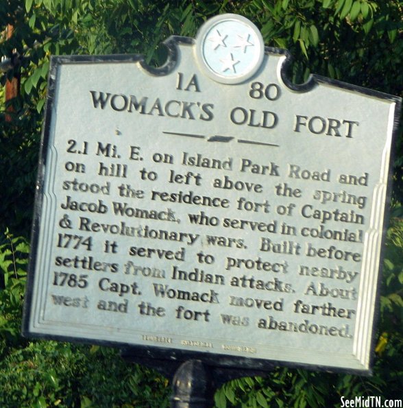 Sullivan: Womack's Old Fort