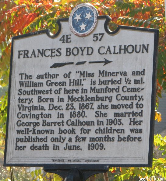 Tipton: Frances Boyd Calhoun