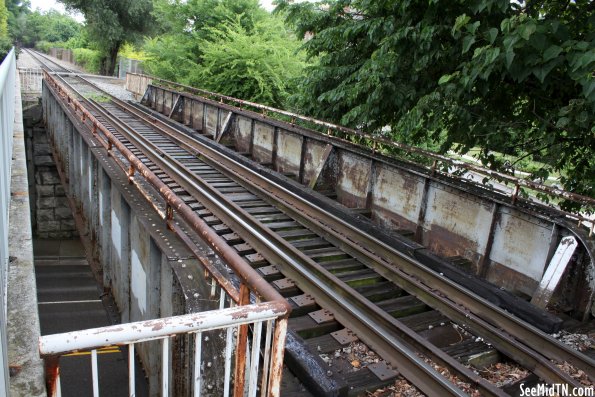 Norfolk Southern bridge over Cumberland Ave