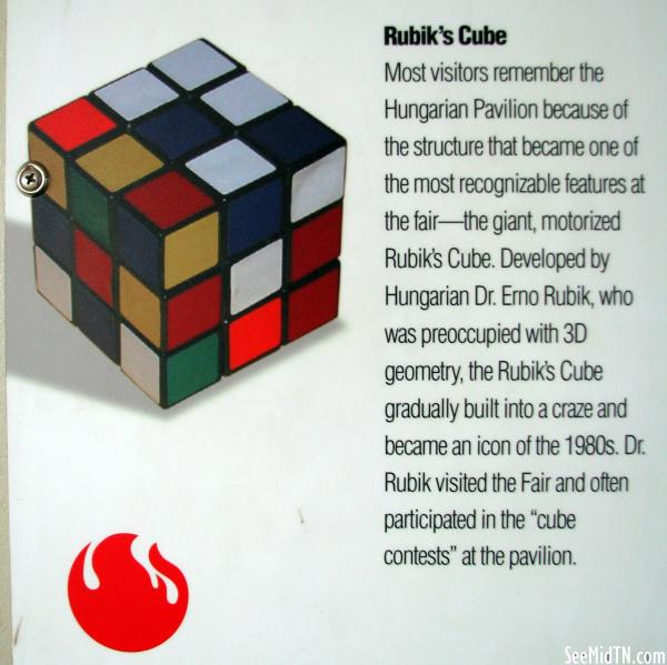 Rubix Cube info 