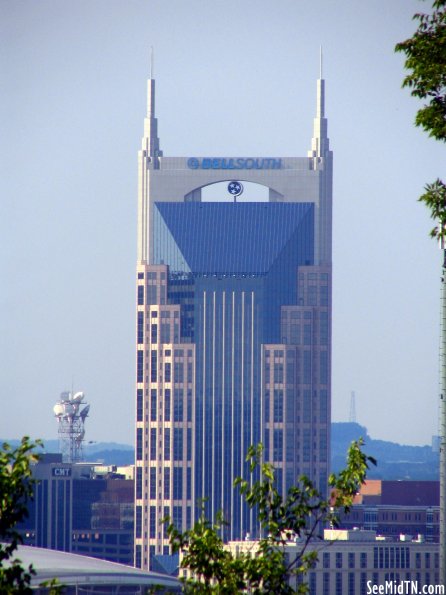 Batbuilding as seen from Rose Park