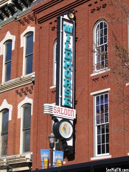 Wildhorse Saloon sign