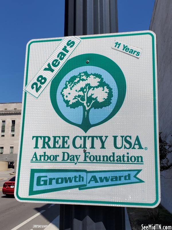 Tree City USA sign