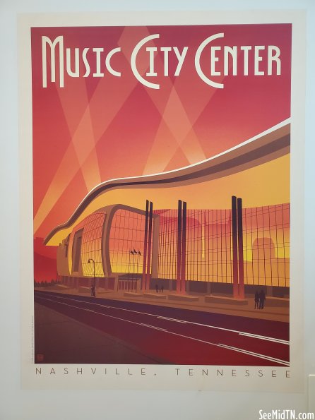 Music City Center poster