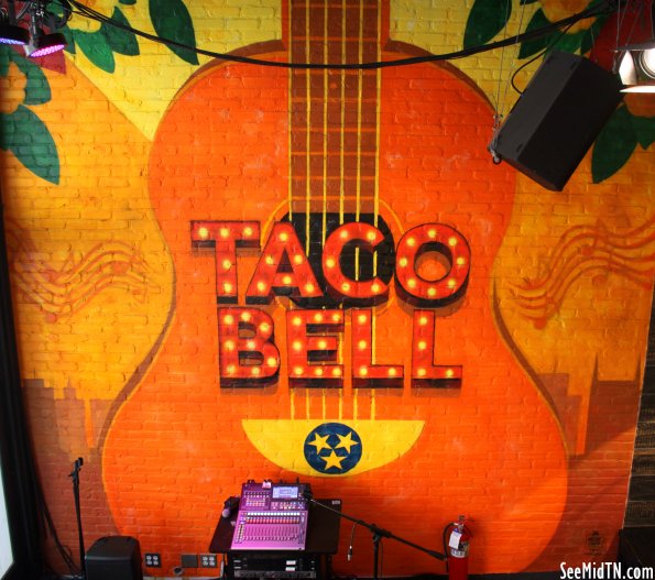 Taco Bell 2nd Ave. Guitar Mural