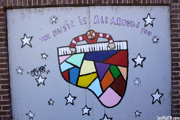 Mural: The Music is all around you