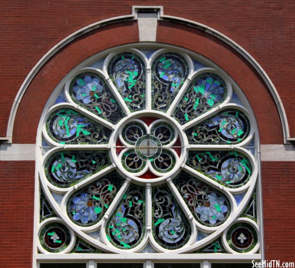 Russell St. Church of Christ Stained Glass