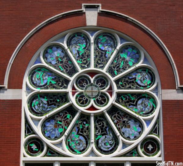 Russell St. Church of Christ Stained Glass