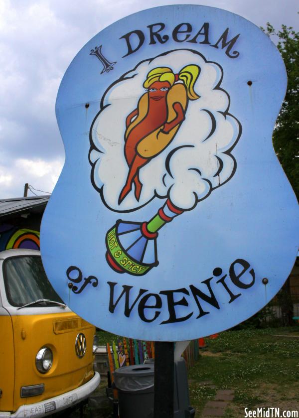 I Dream of Weenie sign