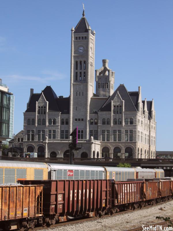 Union Station from the Gulch Greenway