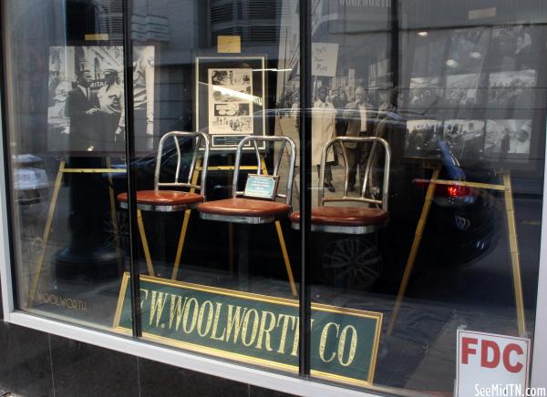 Woolworth Restaurant sit-in tribute