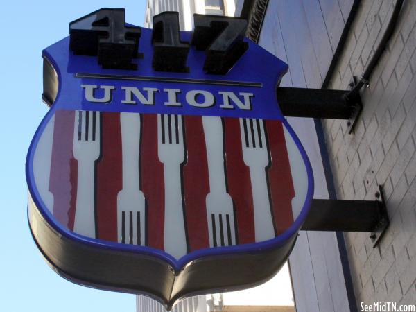 417 Union Restaurant sign