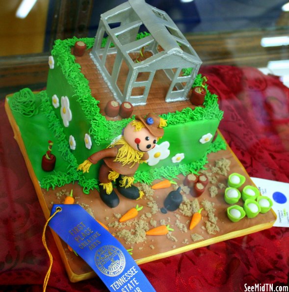 Creative Arts: Greenhouse cake