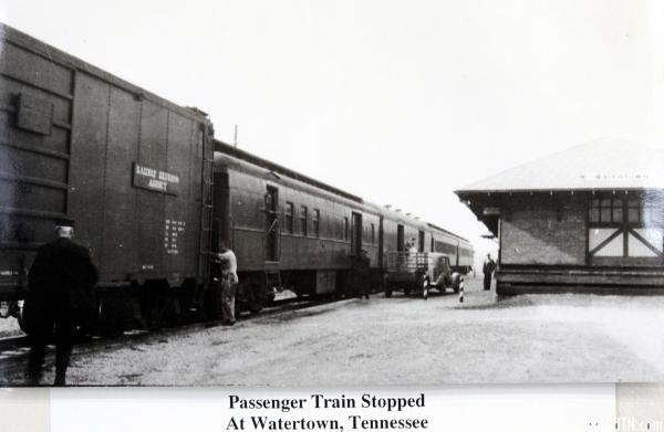 Museum Photo: Passenger Train at Watertown