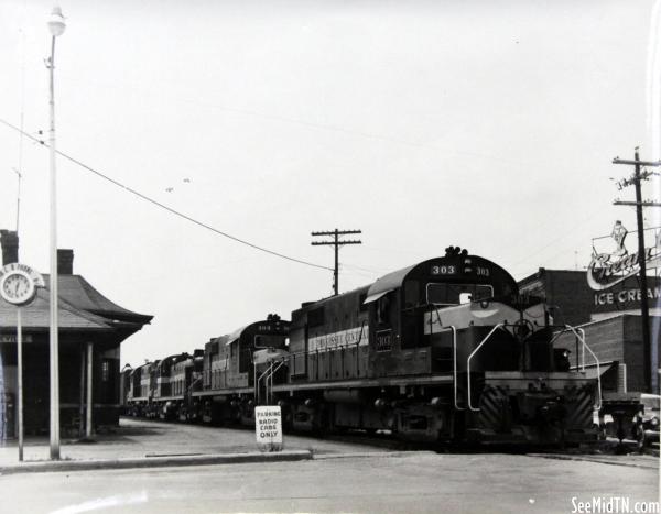 Museum Photo: Cookeville &amp; Engine 303