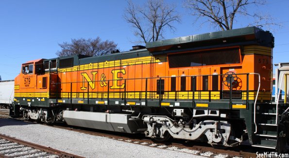 Nashville # Eastern Orange Locomotive #579 "City of Cookeville"