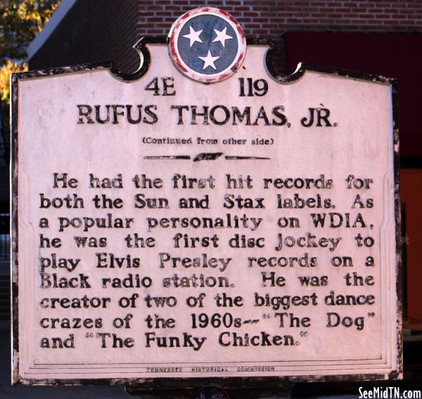 Rufus Thomas Jr. Marker 1