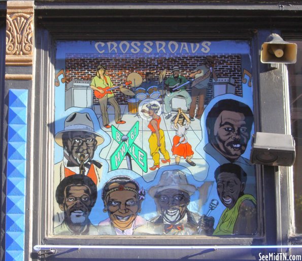 Blues Mural: Crossroads
