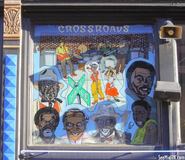 Blues Mural: Crossroads