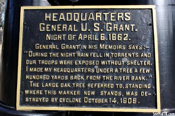 Grant Headquarters Marker