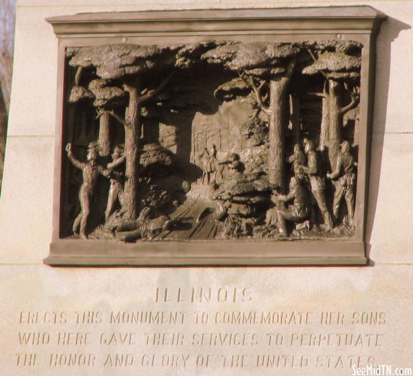 Illinois Monument Carving
