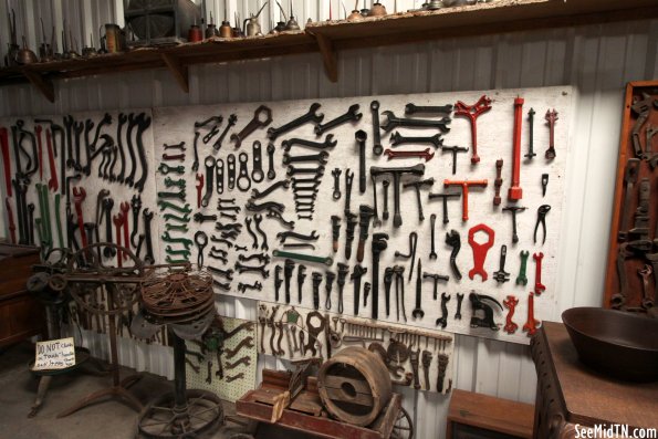 Tools on the wall