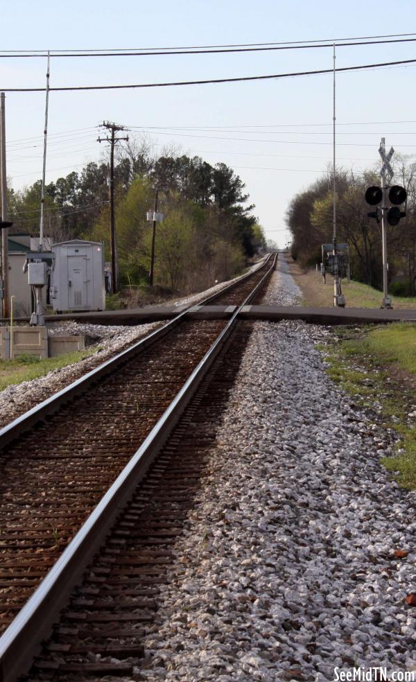 Portland tracks looking north