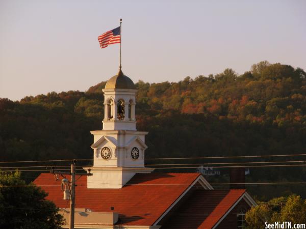 Cannon County Courthouse in the hills