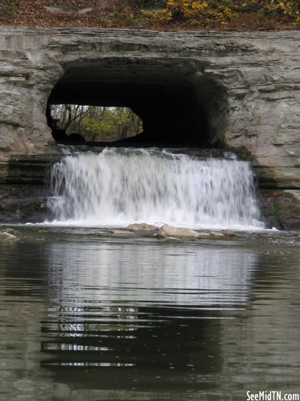 closeup view of Montgomery Bell Tunnel