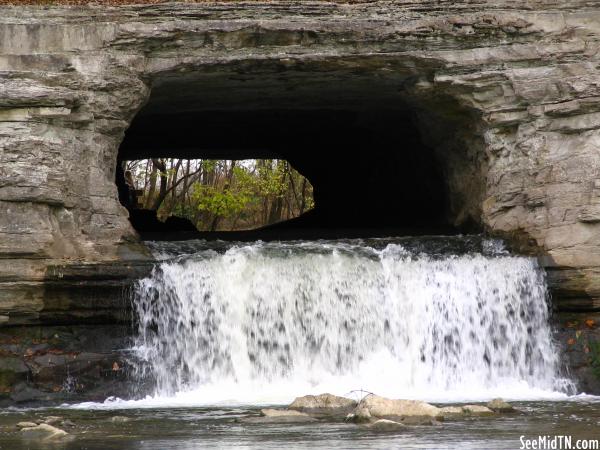 Extreme Closeup view of Montgomery Bell Tunnel