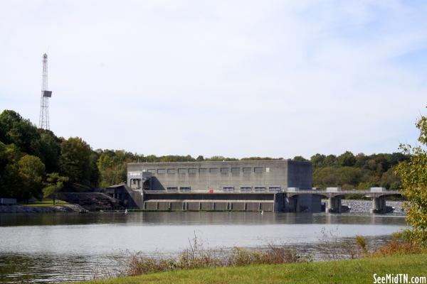 Cheatham Dam from upstream